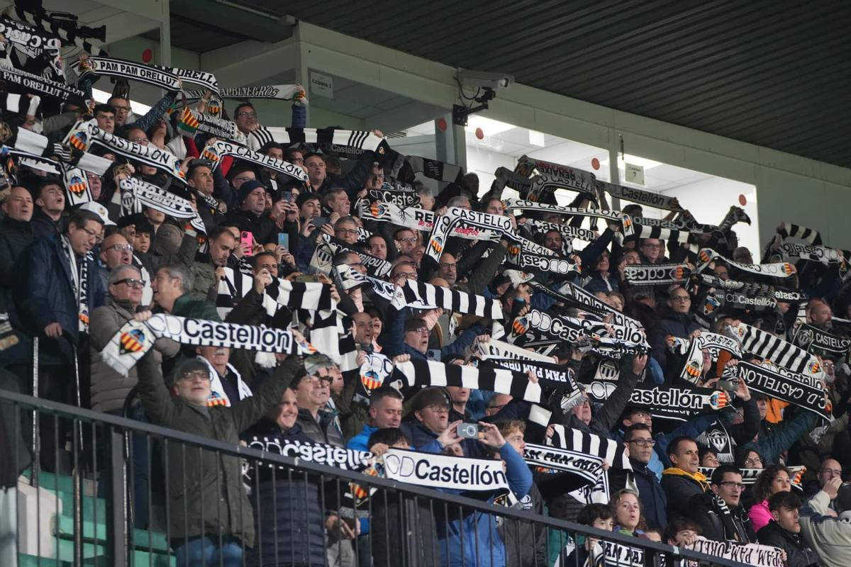 La afición del Castellón, en el SkyFi Castalia ante el Andorra