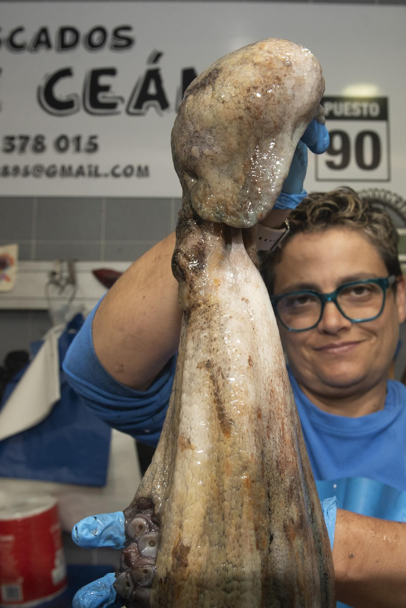 El pulpo gallego vuelve a los mercados de A Coruña tras tres meses de veda