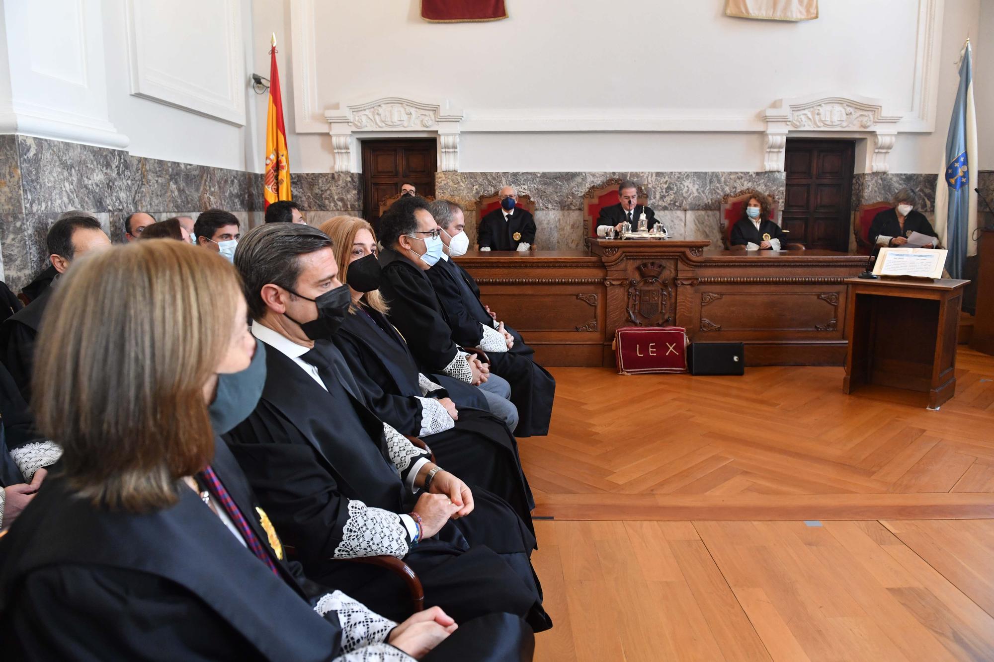 Acto de juramento de 14 nuevos jueces en el Tribunal Superior de Xustiza