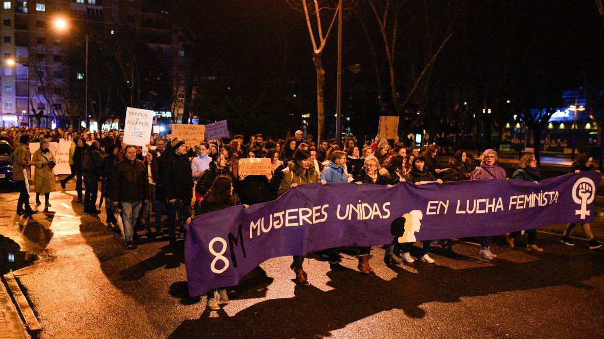 Manifestación del 8M en Zamora por el Día de la Mujer 2023