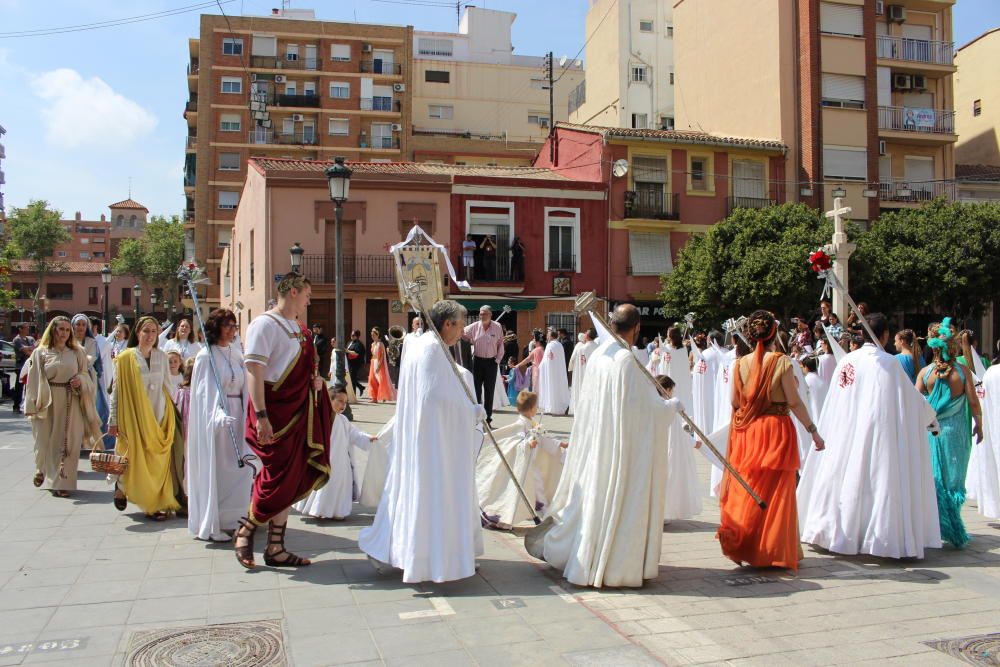 El Caragol, último acto de la Semana Santa Marinera en la Plaza de la Cruz