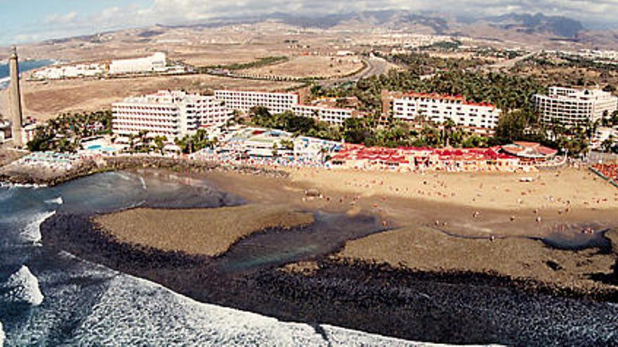 Un atraque en el Faro de Maspalomas