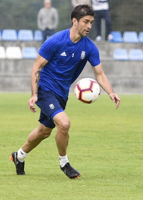 Entrenamiento del Real Oviedo