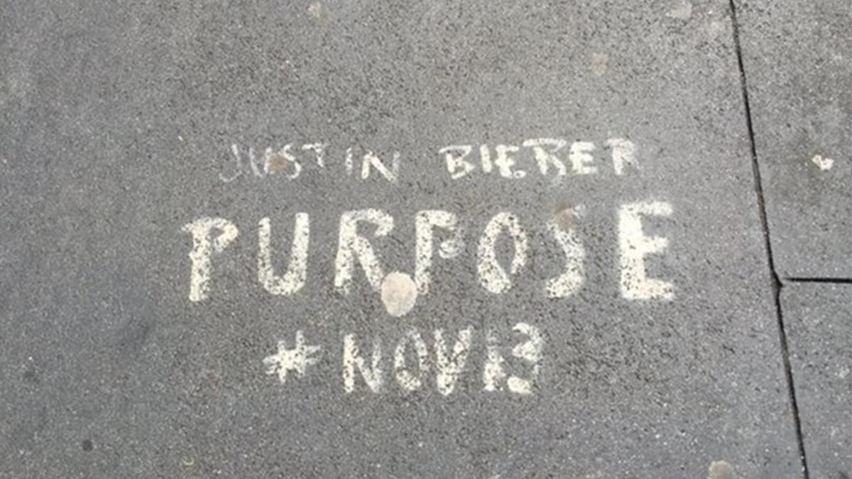 San Francisco exige a Justin Bieber borrar las pintadas para promocionar su disco