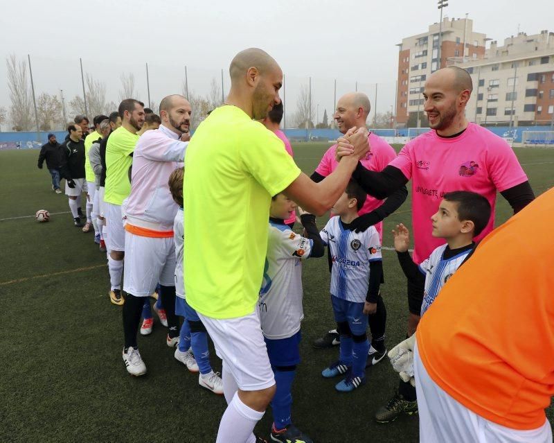 Partido solidario en el campo César Láinez