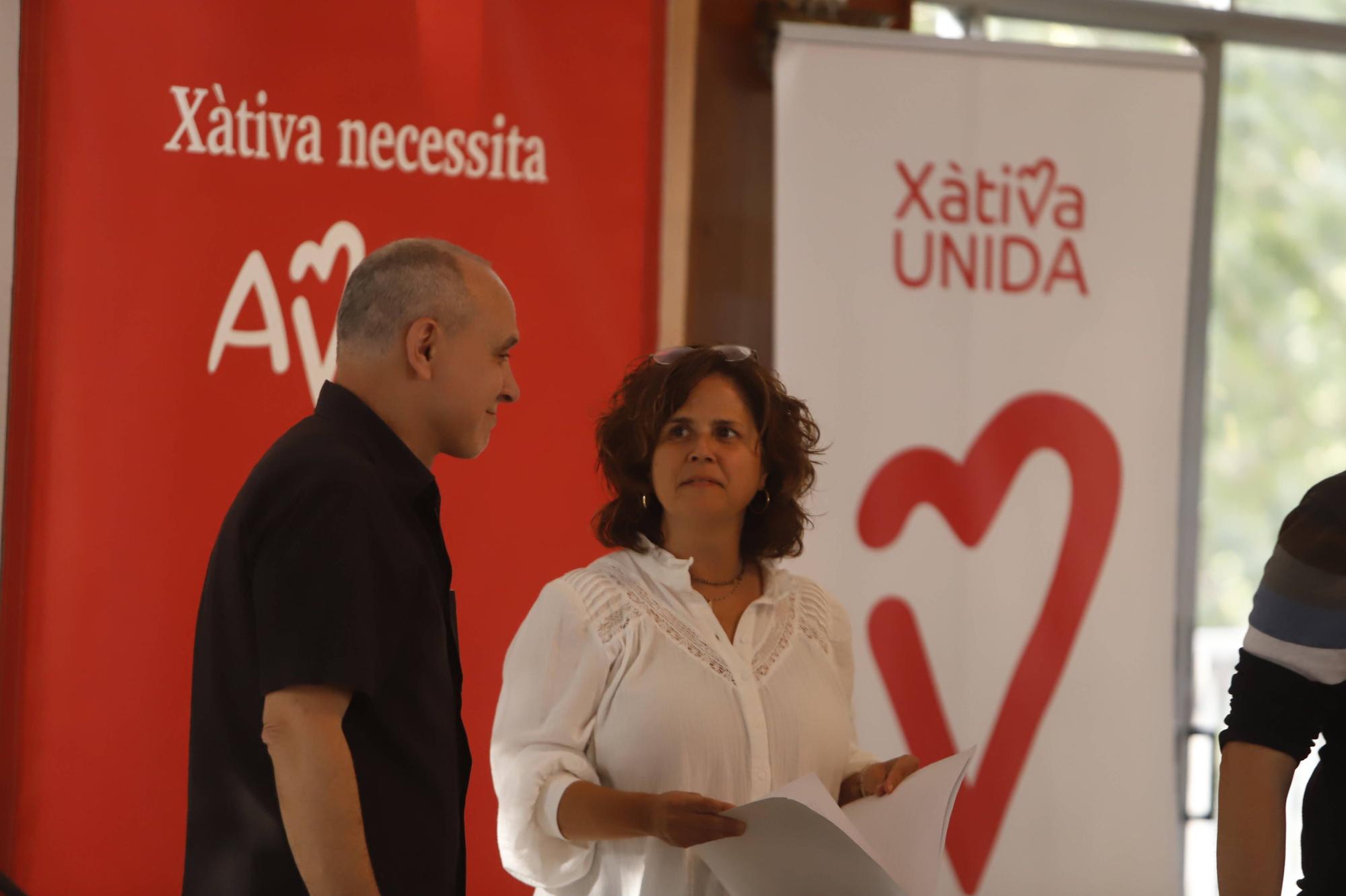 Fin de campaña de Xàtiva Unida