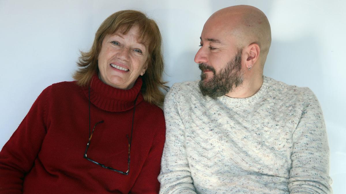 Rosa Renom y el director Josep Maria Miró en la presentación de ‘La majordoma’.