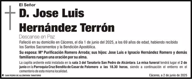 D. Jose Luis Hernández Terrón