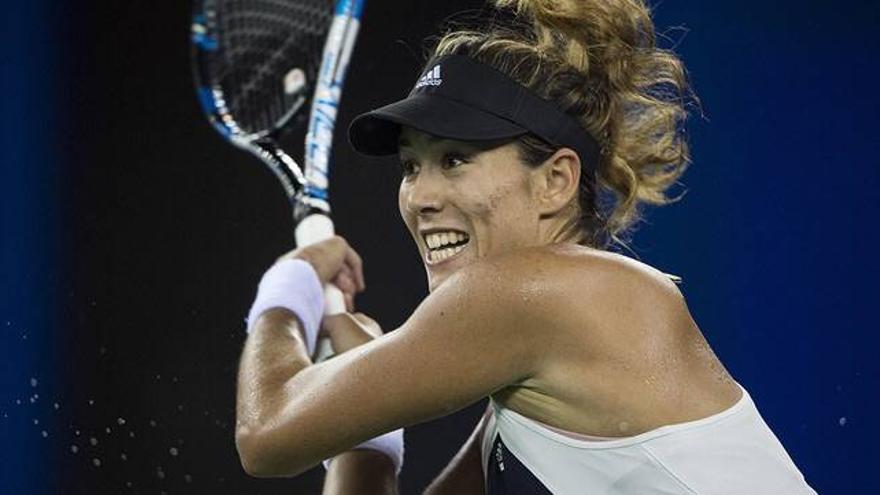 Muguruza accede a las semifinales del Abierto de Wuhan por la vía rápida