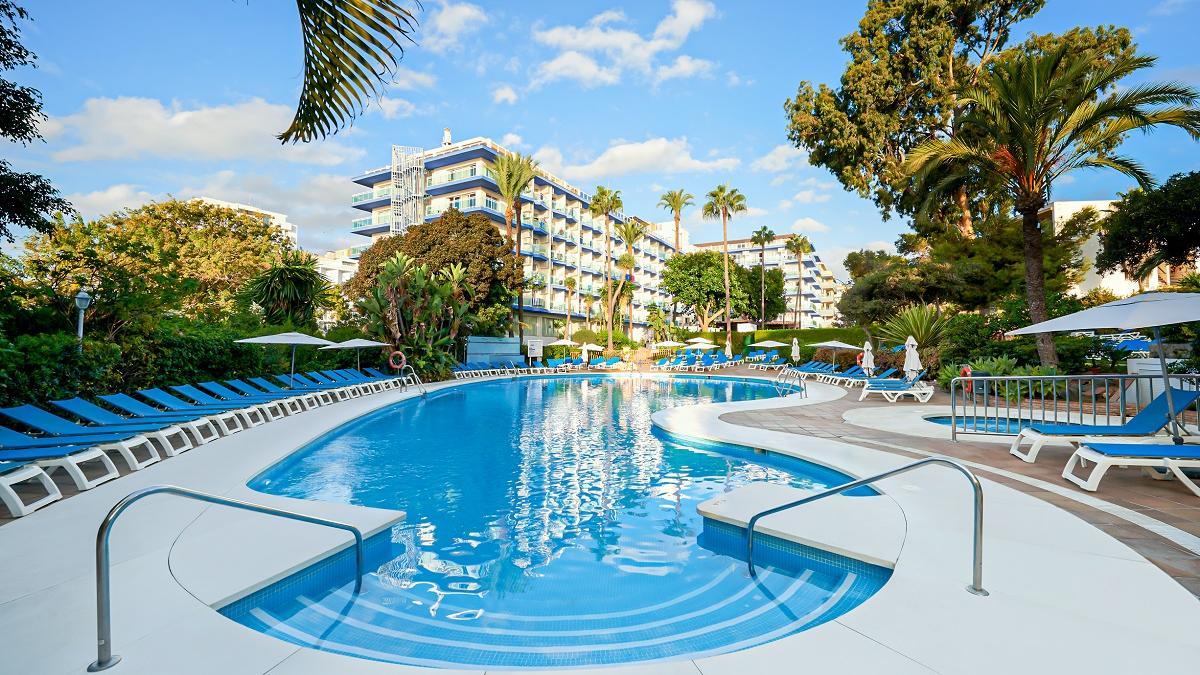 Un hotel en la Costa del Sol de Málaga.