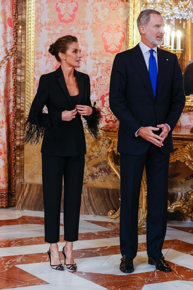 La reina Letizia y el rey Felipe con motivo de la Asamblea Parlamentaria de la OTAN