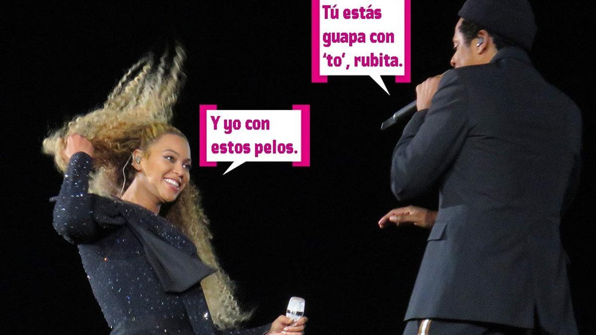 Beyoncé y Jay Z: &quot;y yo con estos pelos&quot;