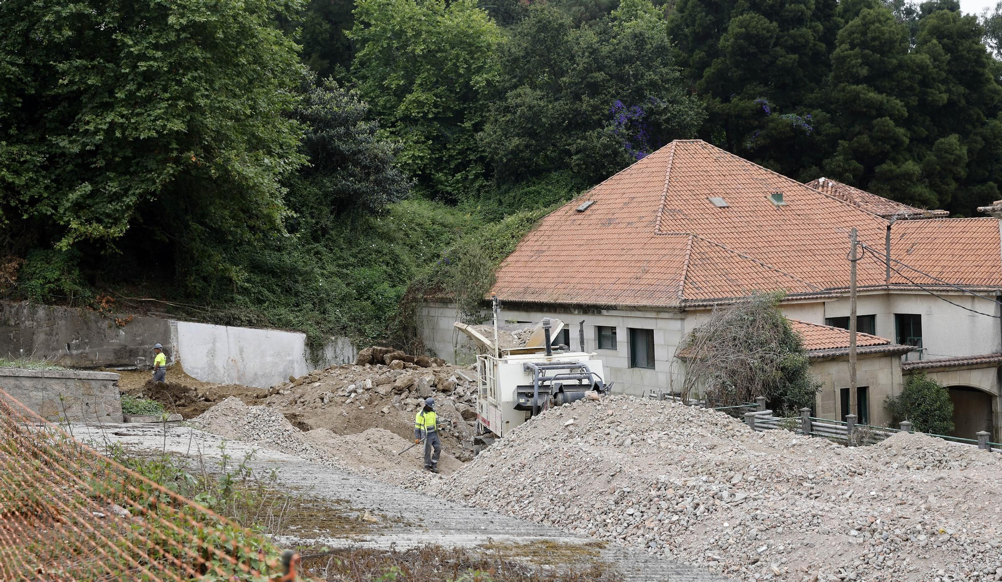 Obras de urbanización en el ámbito PS6 de la ETEA