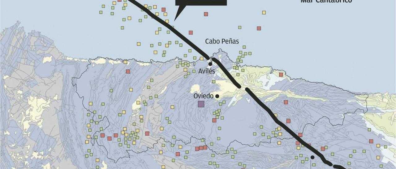 El primer mapa geológico de Avilés revela dificultades para realizar soterramientos