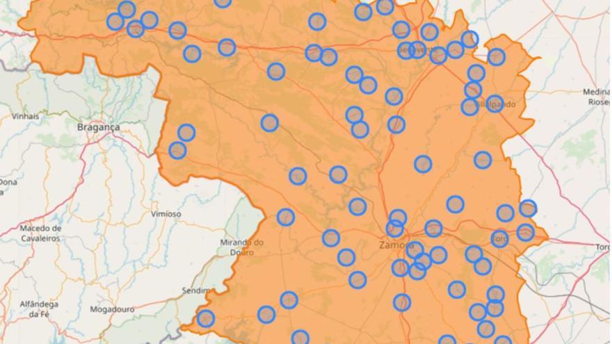 Kohesio: un mapa para consultar el dinero europeo invertido en Zamora