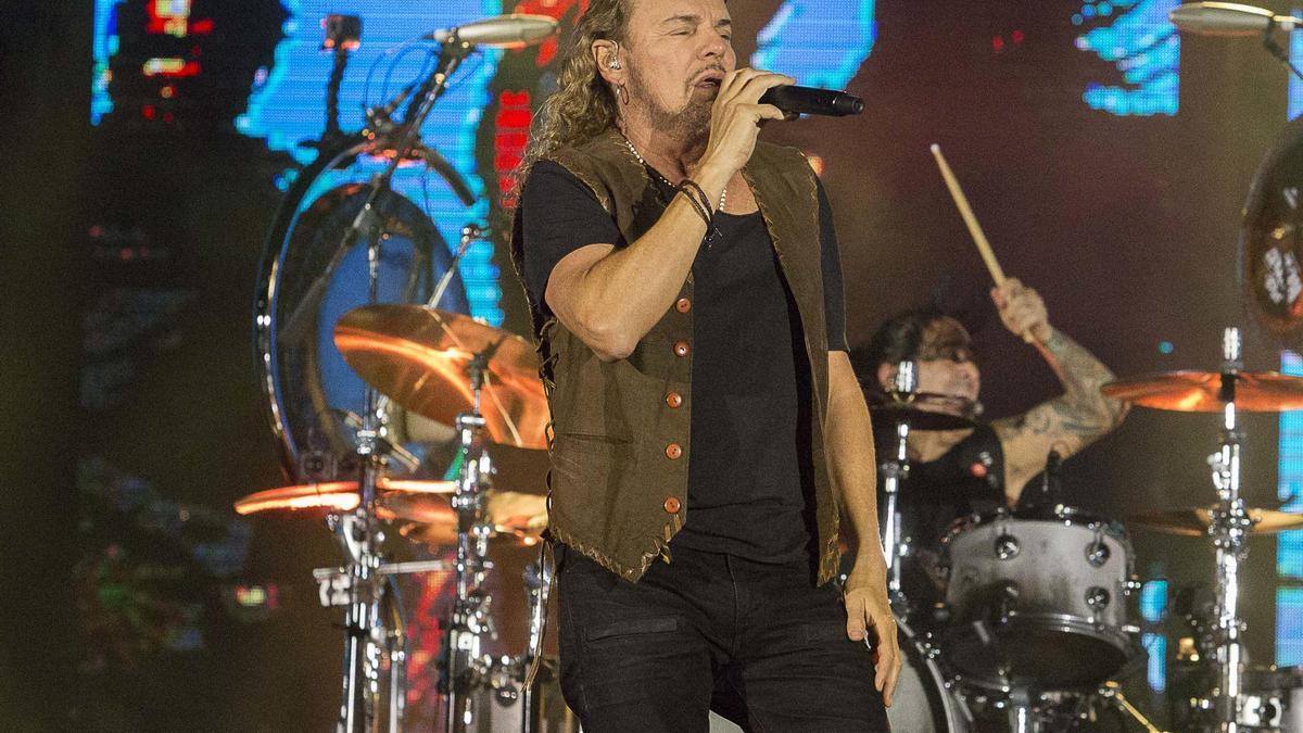Imagen de archivo de uno de los últimos concierto de Maná en Tenerife.