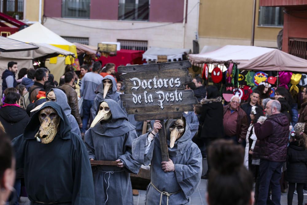 Villena celebra las Fiestas del Medievo protagonizadas por el coronavirus