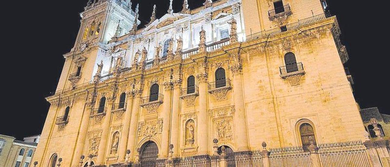 Fachada de la Catedral de Jaén.