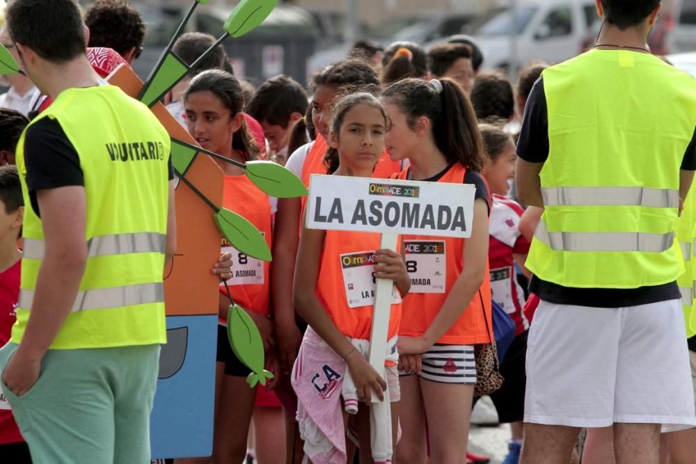 Competición escolar de Atletismo en Cartagena