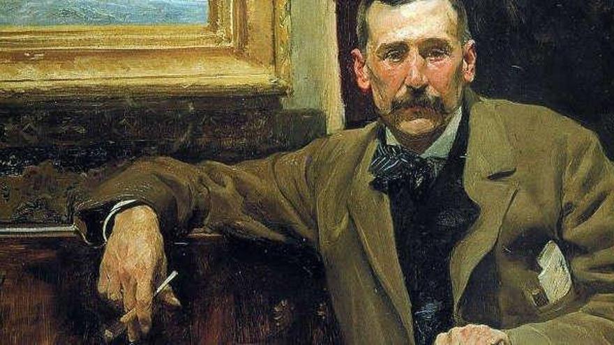 Cuadro de Pérez Galdós, de Sorolla.