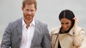 Meghan Markle y el príncipe Harry.