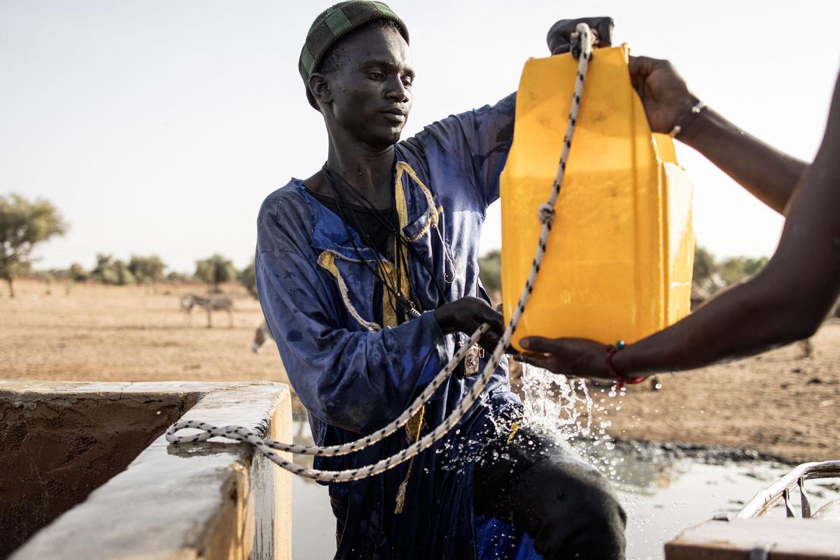 Calor extremo en la región de Matam, en el noroeste de Senegal