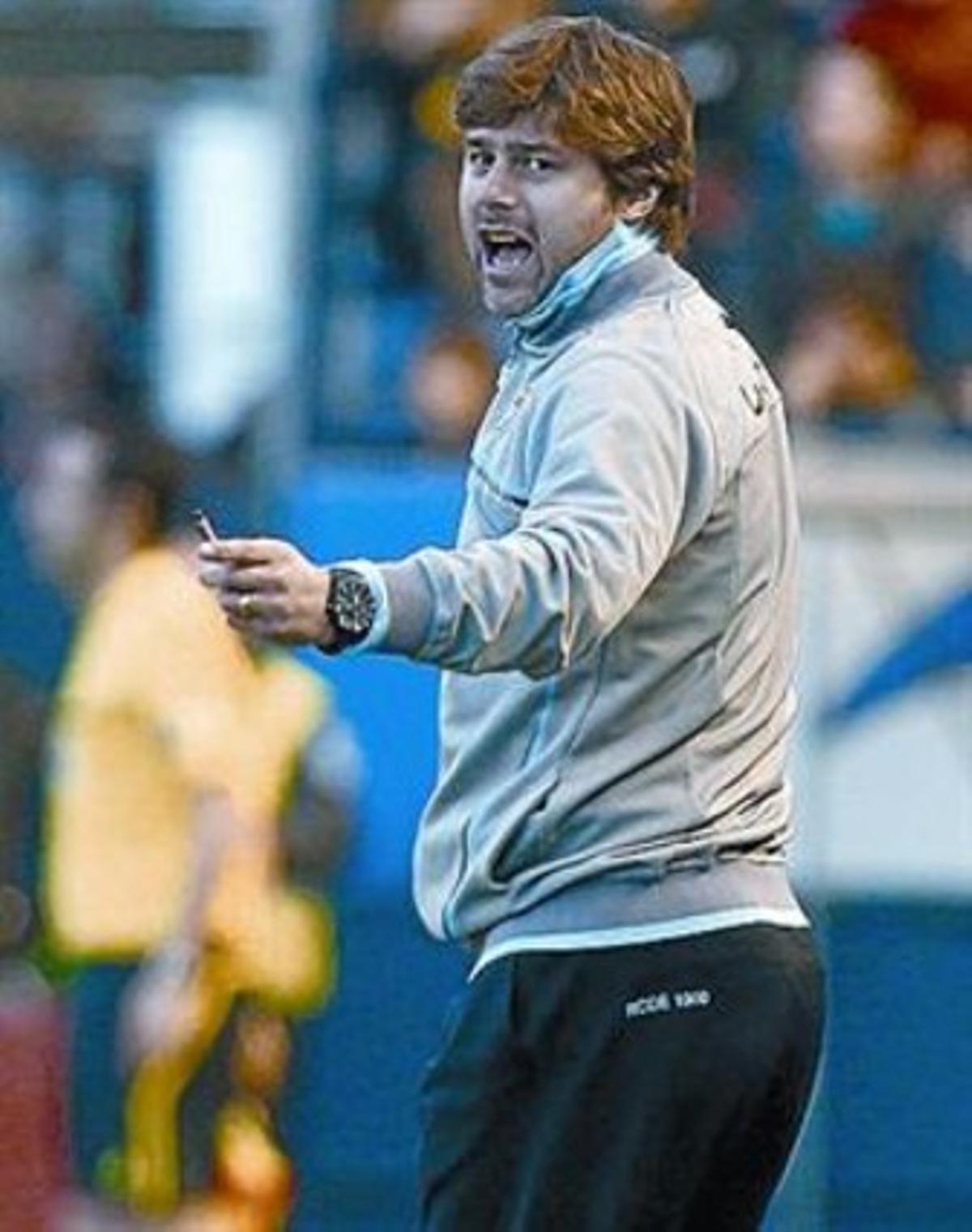 Pochettino, ahir al Reyno de Navarra.