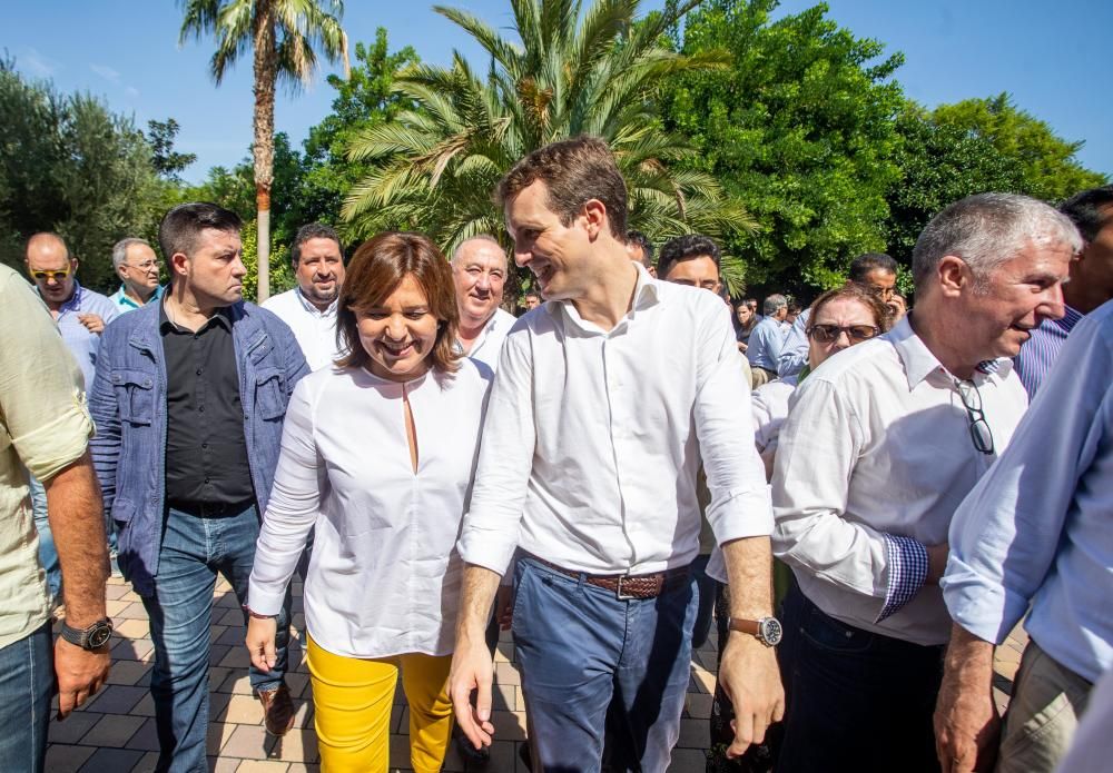 Mitin de Pablo Casado en la Pobla de Farnals