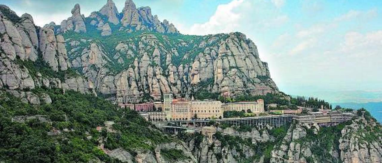 Montanyes de Montserrat.  VIQUIPÈDIA