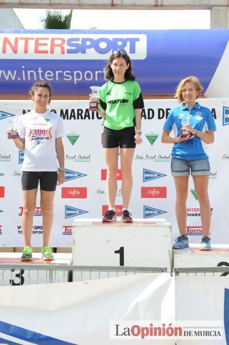 Media Maratón de Murcia: podios