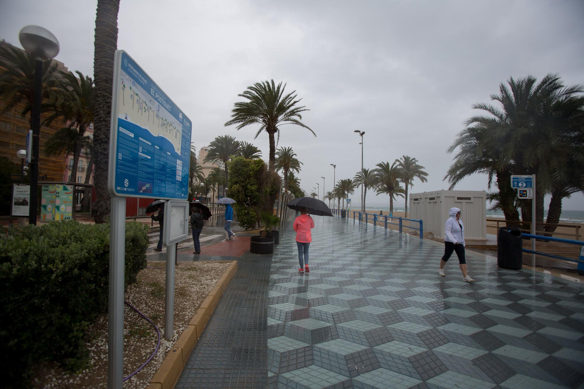 Alerta amarilla por fuertes lluvias y descenso de las temperaturas en la provincia