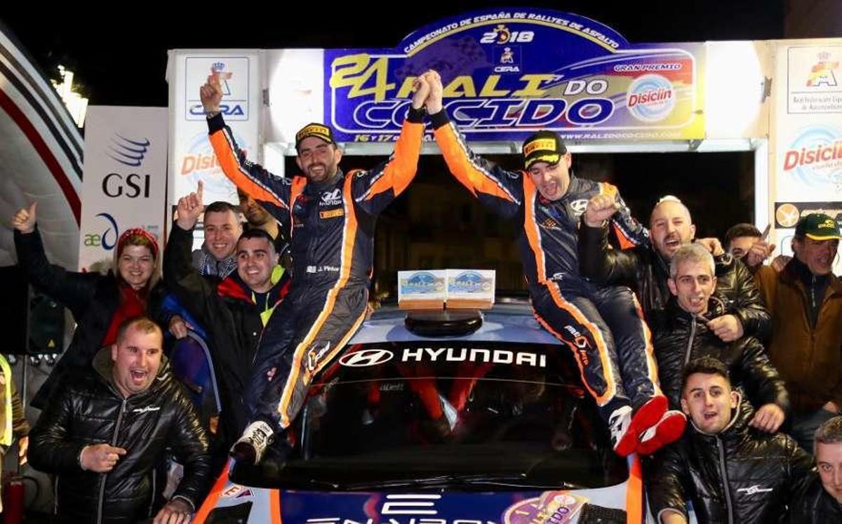 El Rali do Cocido se estrenó este año en el campeonato de España. // Bernabé