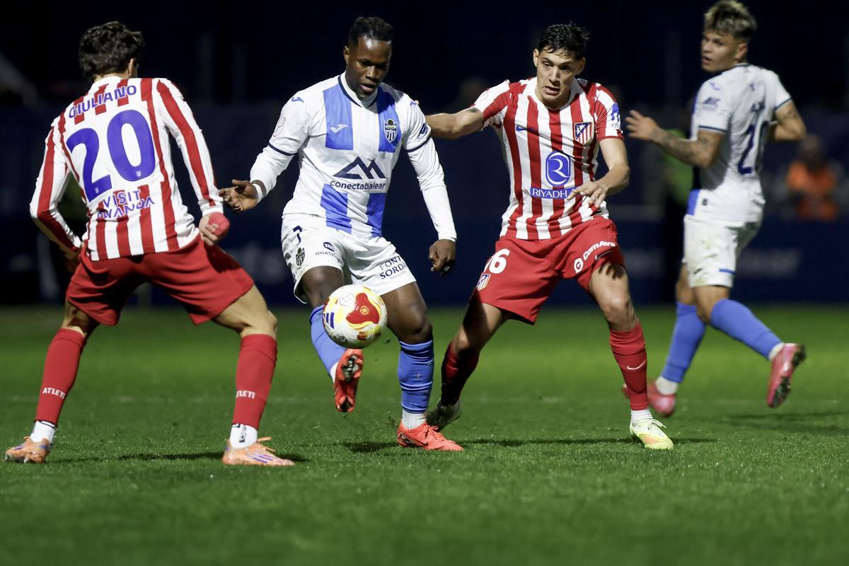 Copa del Rey: Atlético Baleares - Atlético de Madrid, en imágenes