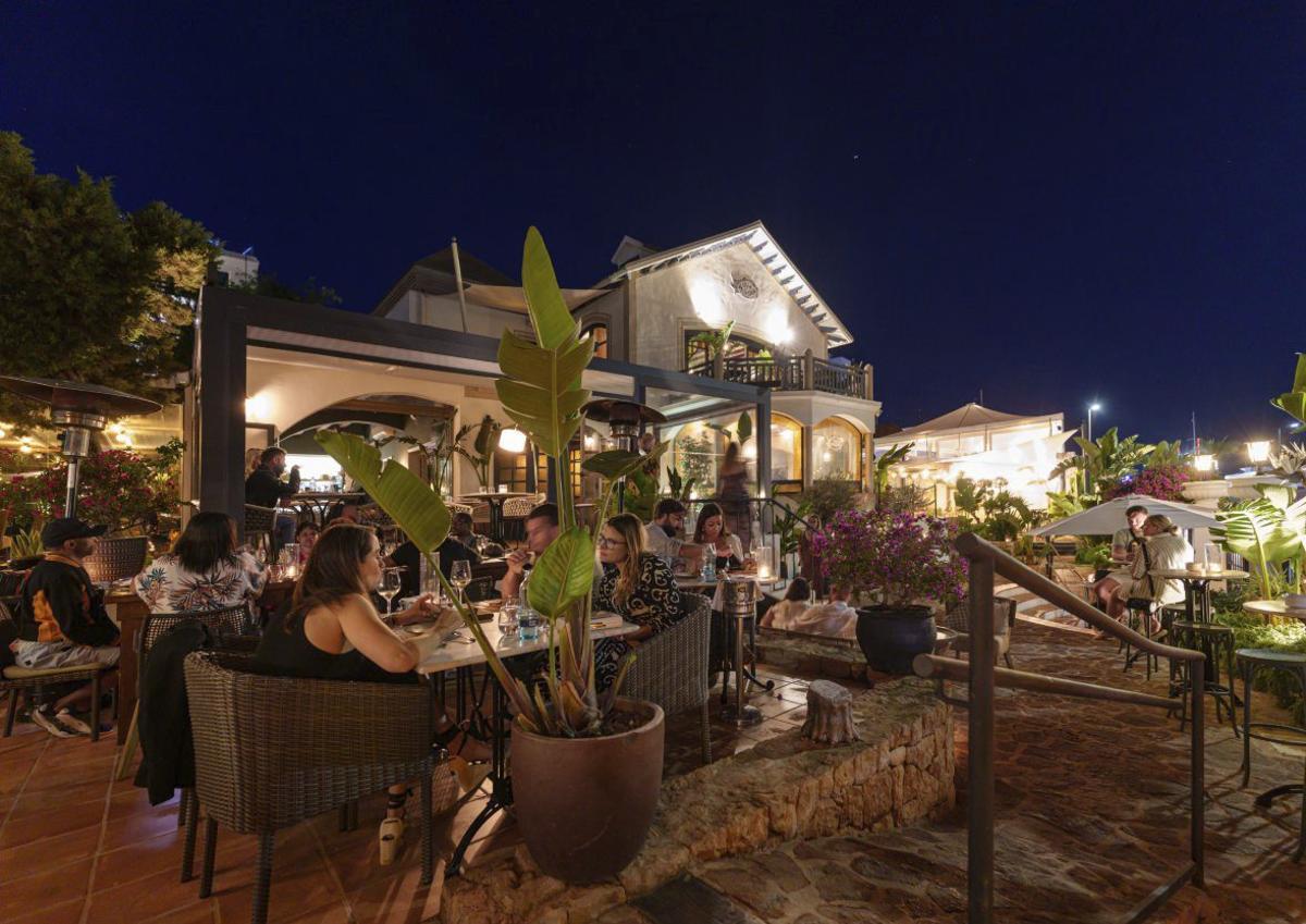 El restaurante está ubicado en una villa con más de un siglo de historia.
