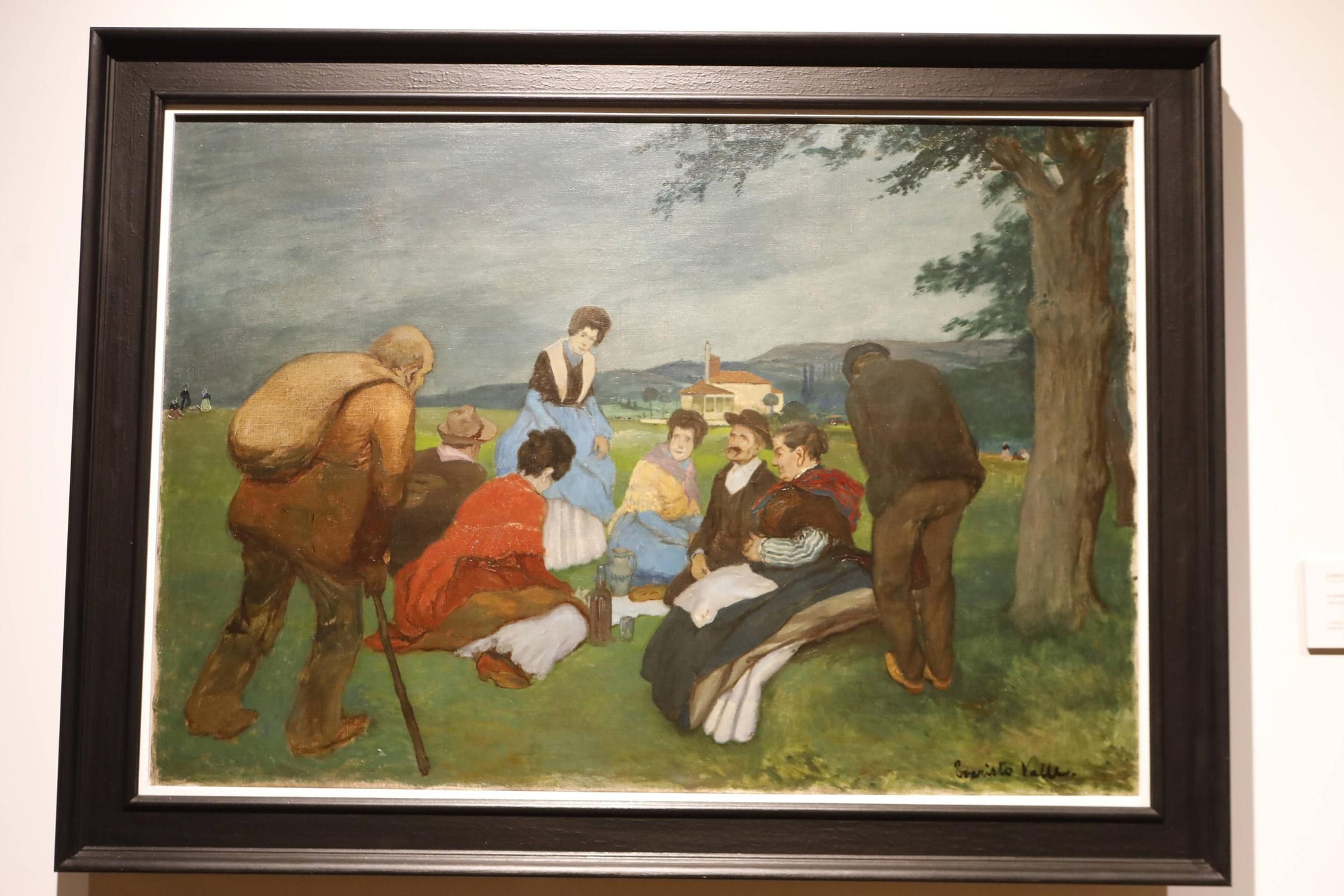 Inauguración exposición "Las dos meriendas" en el Museo Evaristo Valle