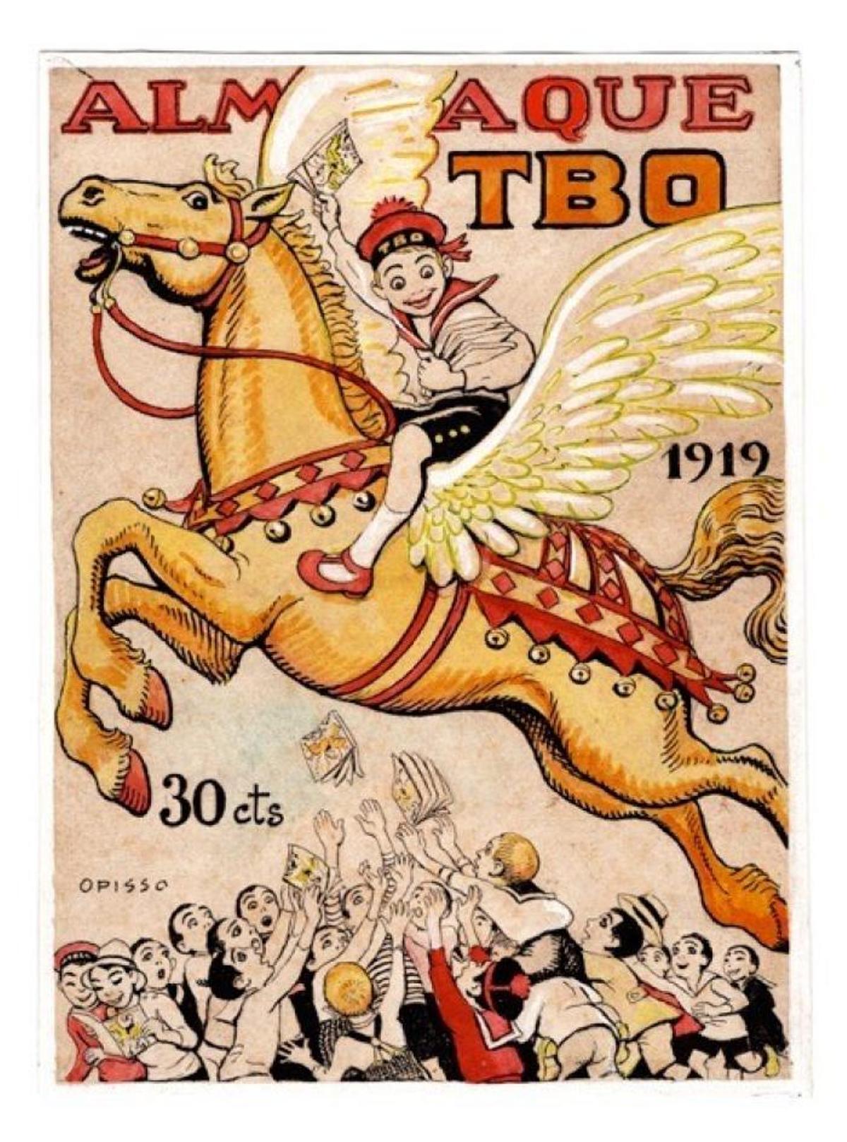 Almanac TBO 1919. Editorial Buigas. Desembre de 1918. Col·lecció Lluís Giralt.