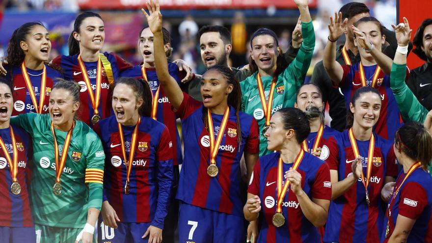 Salma Paralluelo: «Era el título que me faltaba ganar con el Barça»