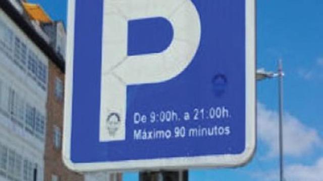Una de las señales.
