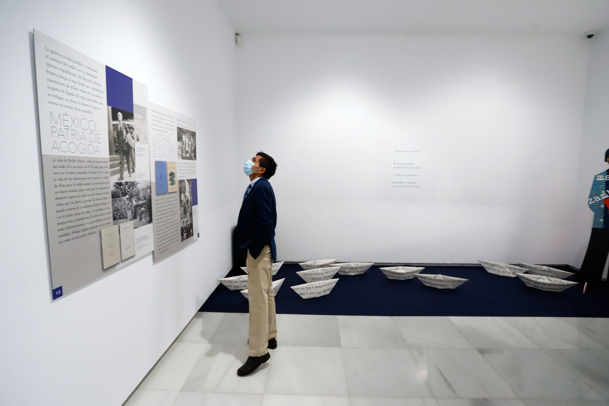 Exposición sobre Emilio Prados en el Centro Cultural de la Fundación Unicaja