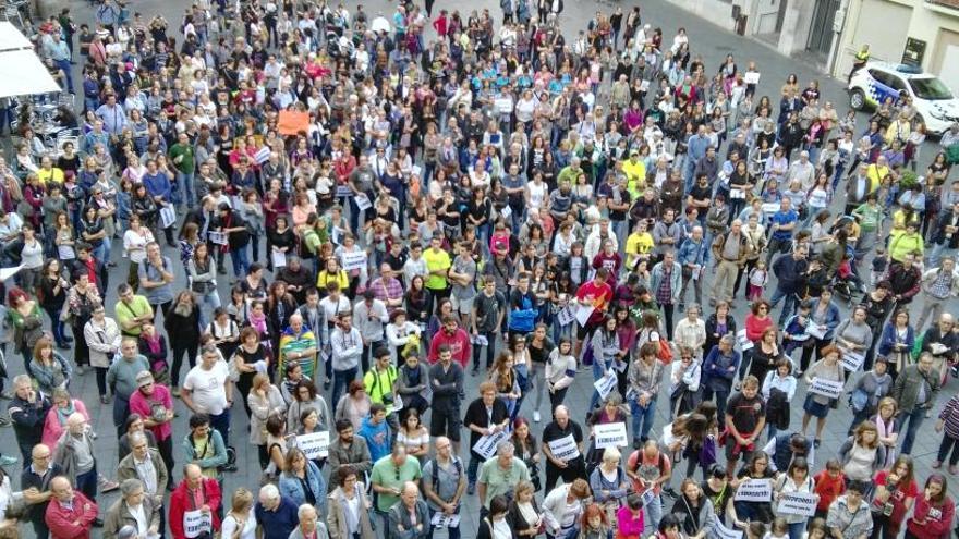 La concentració d&#039;aquest dimecres.