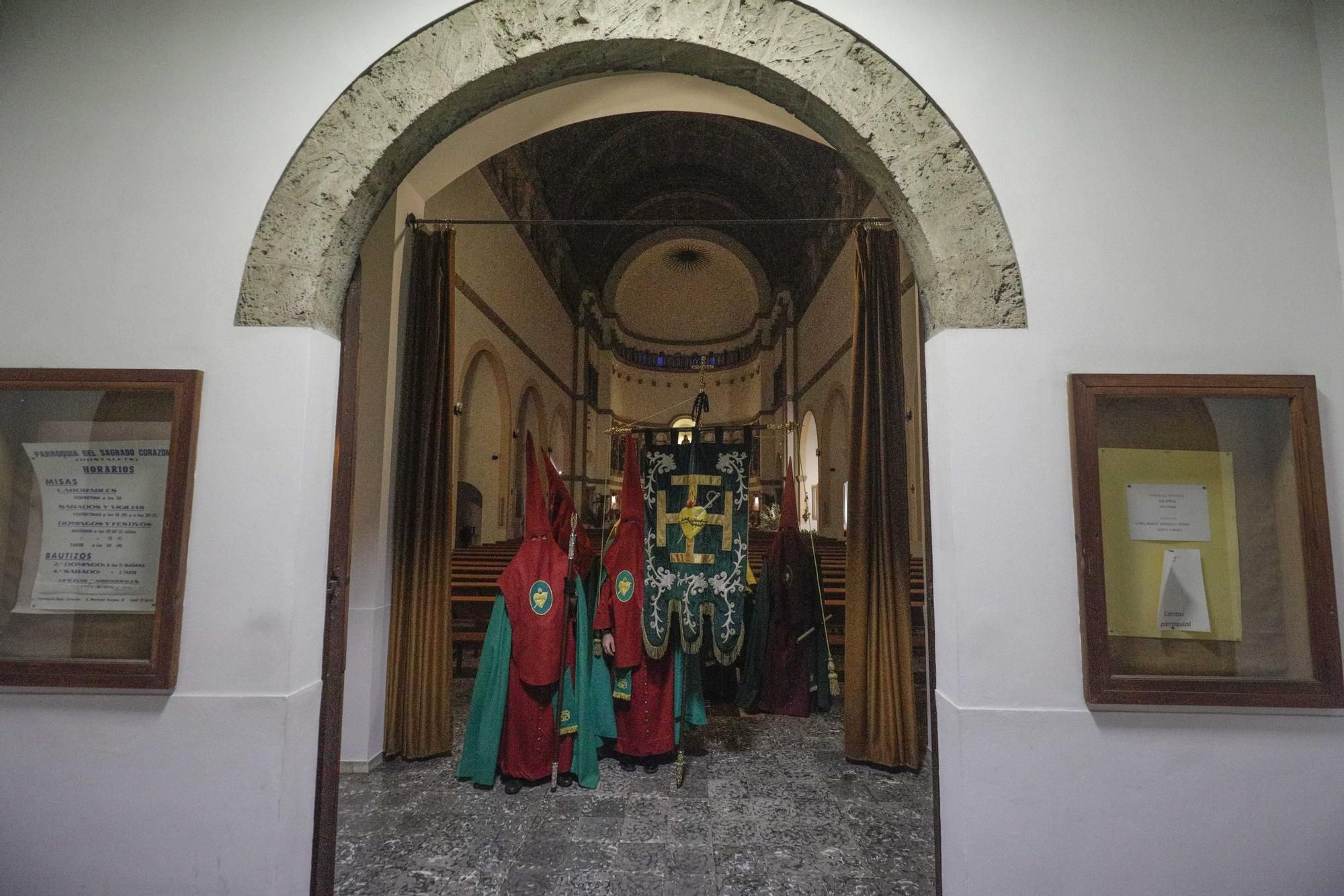 Eindrucksvolle Tradition: Bilder der vier Osterprozessionen in Palma de Mallorca am Montag (3.4.)