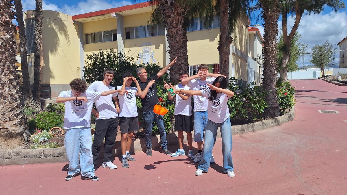 Estudiantes del IES Tablero I Aguañac representan a Canarias en la fase nacional de CanSat