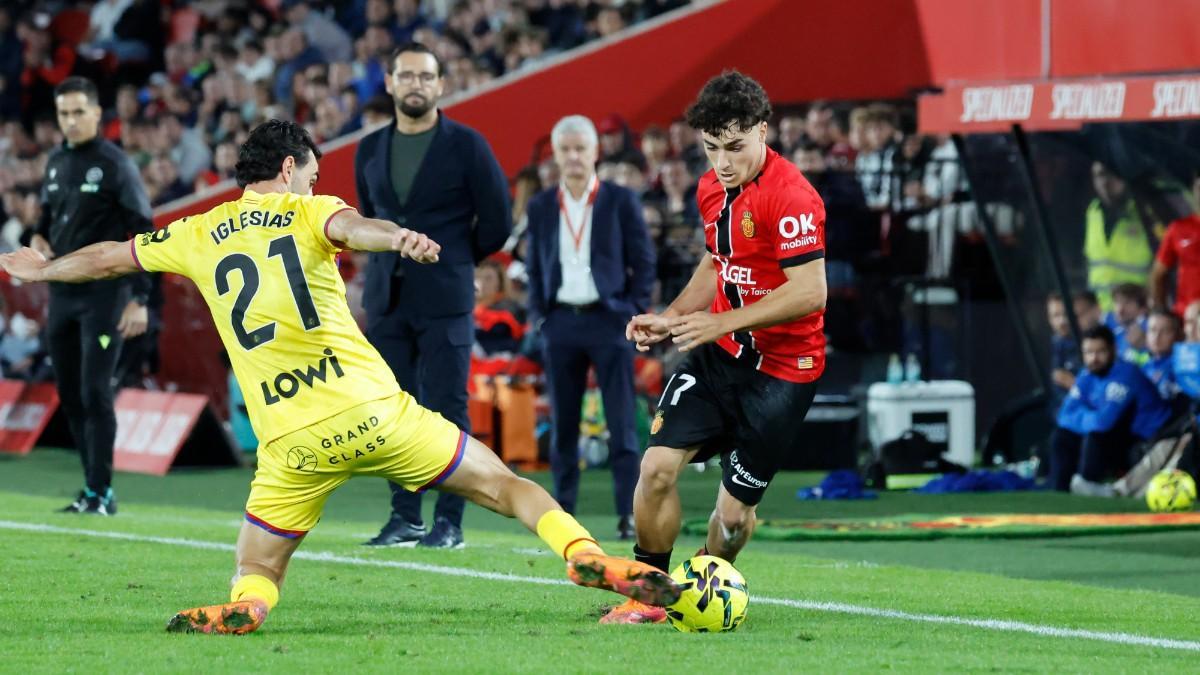 Jan Virgili, ante el Getafe