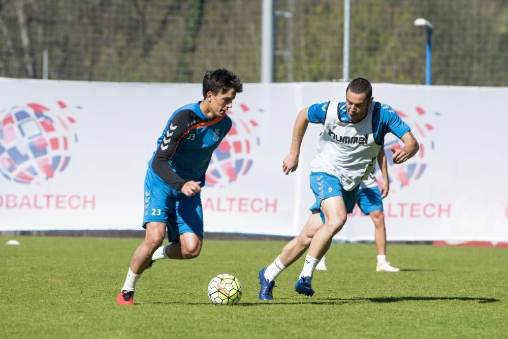 Entrenamiento del Real Oviedo