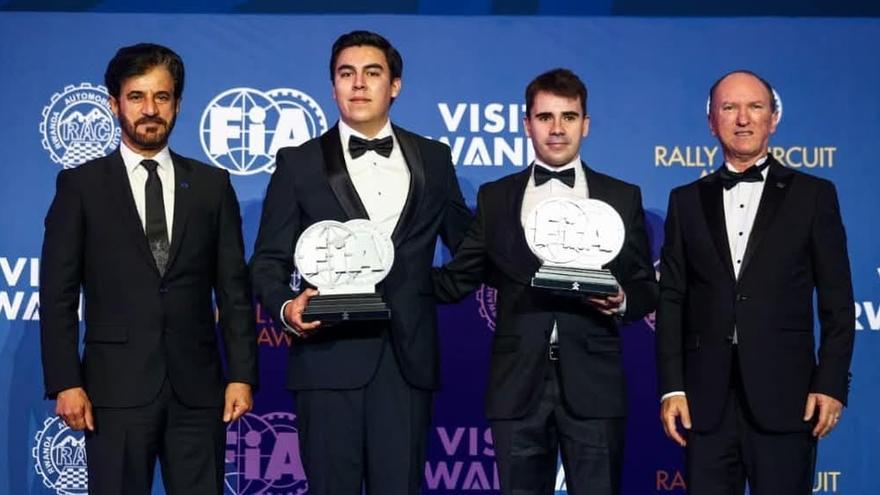 Un salense en la gala de la Federación Internacional de Automovilismo, celebrada en Ruanda