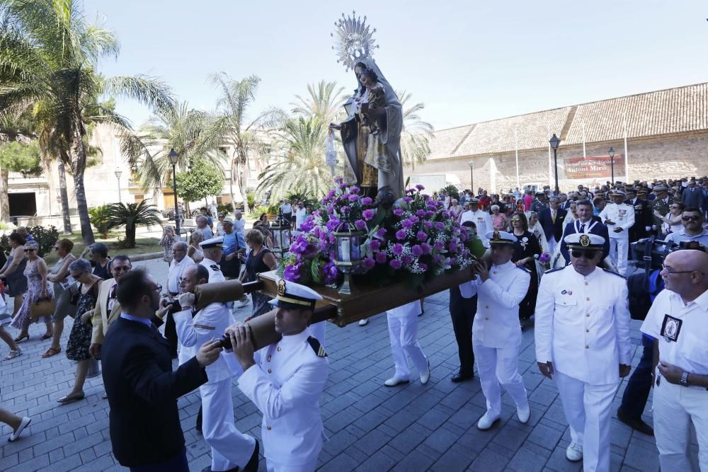 Celebración de la Virgen del Carmen en València