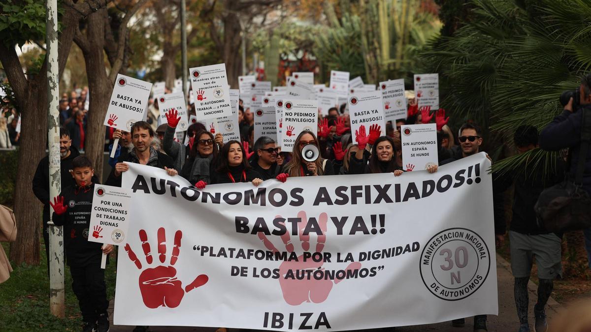 Todas las imágenes de la manifestación.