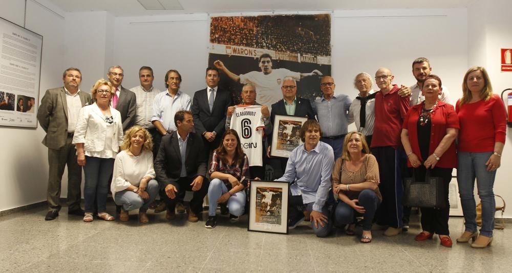 Puçol rinde homenaje a Claramunt