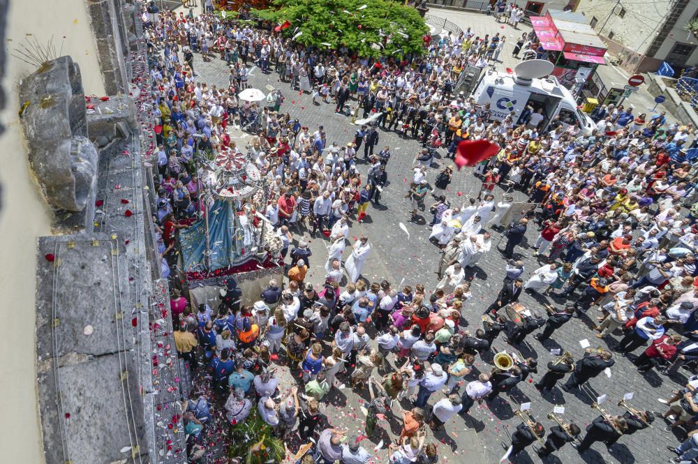 15/08/2018 STA. MARÍA DE GUÍA. Procesión de ...