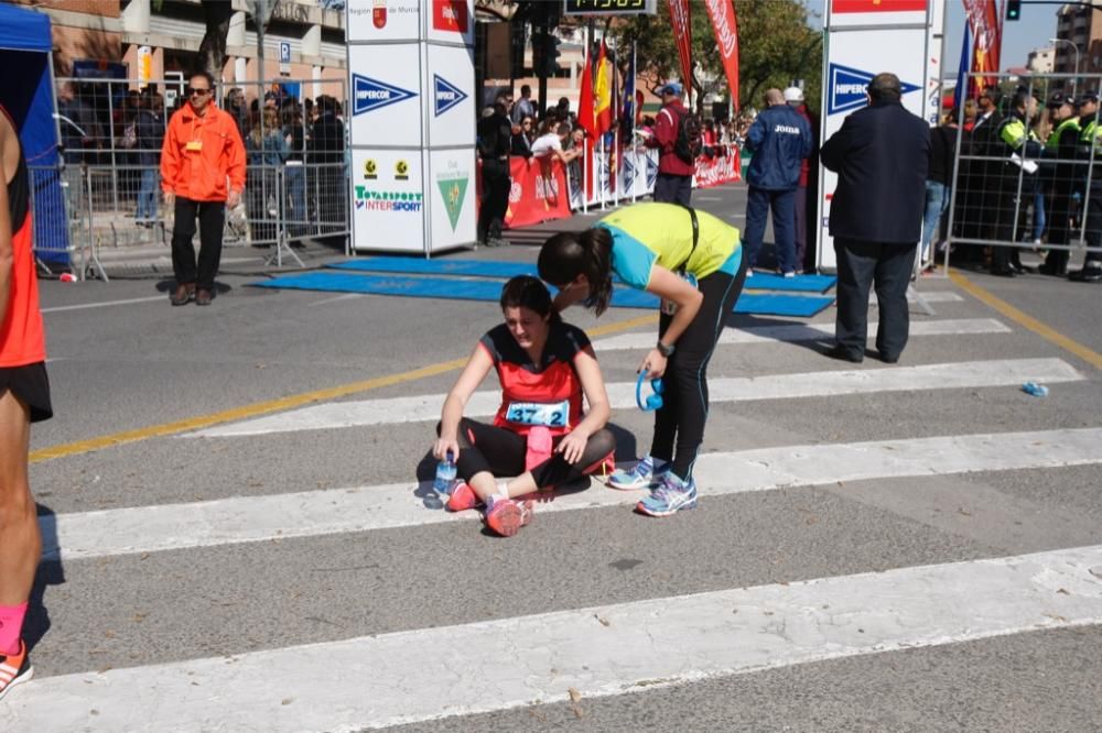 Media Maratón de Murcia 2016: Llegada (1)